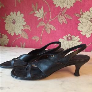 Donald J Pliner Kitten Heel Sandals